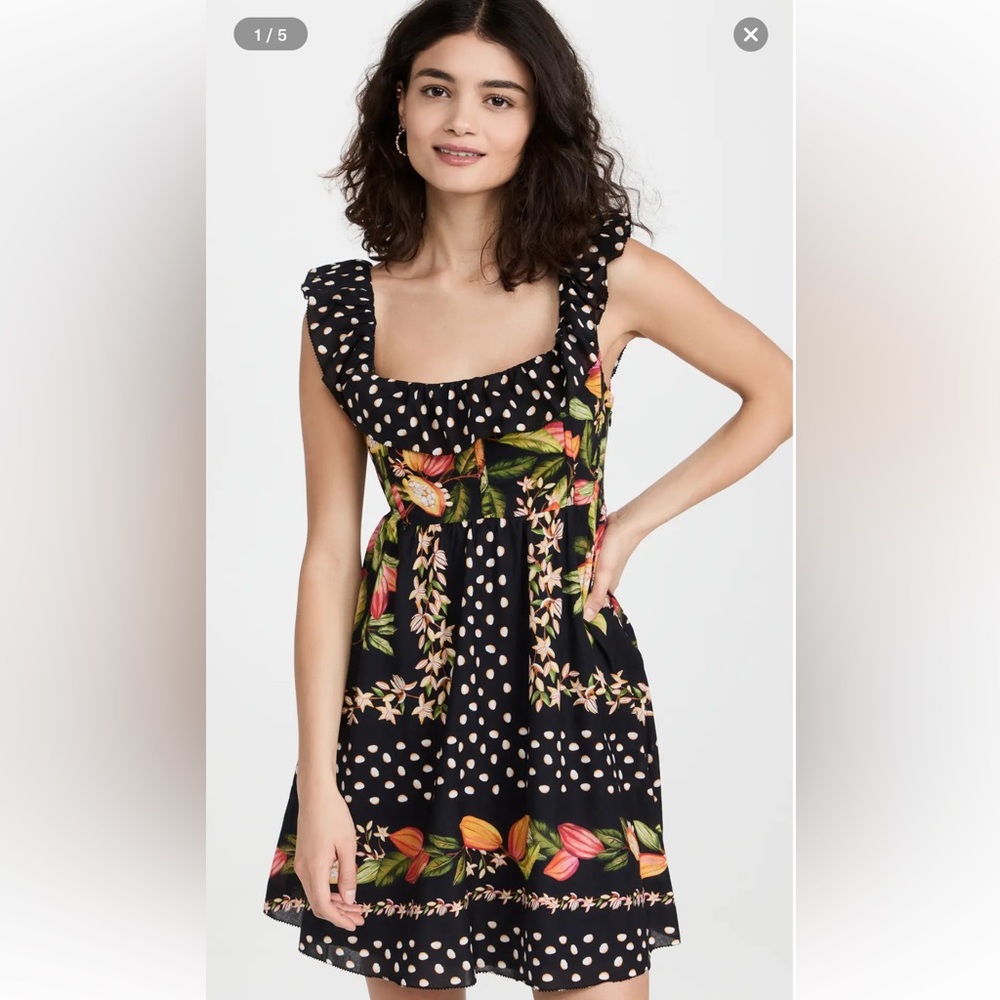 Farm Rio Cocoa Paradise Dress  NWT size XL